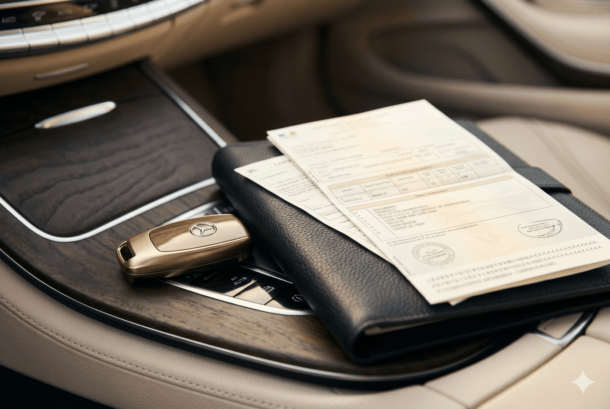 Clés et documents d'immatriculation — Cadre légal Global Cars